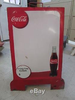 Old Coca Cola Sign-Mexican-Restaurant Bar-Antique-18x27-Two Sided-Menu Board