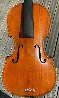 Old French Violin'' CHENANTAIS & LE LYONNAIS'' signed 1927 excellent condition