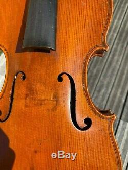 Old French Violin'' CHENANTAIS & LE LYONNAIS'' signed 1927 excellent condition