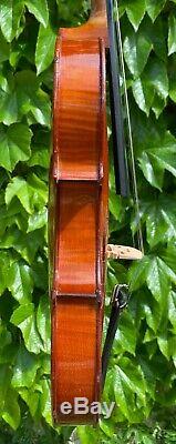 Old French Violin Ch. J. B. Collin-Mezin signed no. 372 year 1932