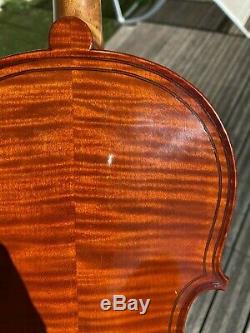 Old French Violin labelled'' COLLIN MEZIN'' signed 1932 excellent condition
