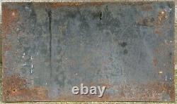 Old French enamel street sign plaque Gustave Zede C19th submarines centre Paris