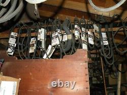 Old Gates Automotive belts wood racks and 150+ antique belts