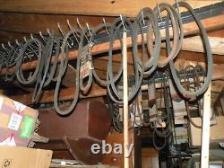 Old Gates Automotive belts wood racks and 150+ antique belts