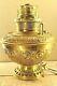 Old Huge B&h 96 Brass Font Country Store Lamp Part Kerosene Oil Electric 7' Cord