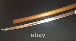 Old Japanese Samurai Sword -Katana -Antique Collection -O-Kissaki! -Signed/Dated