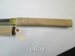 Old Japanese Samurai Sword Signed Hizen Tadayoshi With Scabbard Long Blade #l34