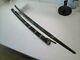 Old Japanese Samurai Sword Signed With Unscabbard Old Long Blade 28.25 #pd