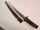 Old Japanese Samurai Wakisashi Sword W Scabbard Signed Kanetane Old Mounts #t151
