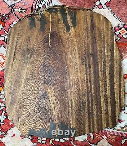 Old Japanese Wood Kanban Shop Trade Sign Rice Merchant Mid 20th C Showa 19x22