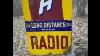 Old Porcelain 5 Ft Tall Zenith Radio Sign For Sale
