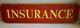 Old Red Paint And Gold Leaf Insurance Sign Double Sided 42 By 11 Antique