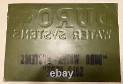 Old Vintage Tin Tacker Antique Sign Duro Pumps Farm 1920's Industrial Dayton OH
