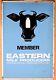 Old Vtg Antique 1976 Eastern Dairy Producers Farm Milk Metal Advertising Sign