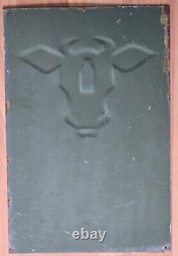 Old Vtg Antique 1976 Eastern Dairy Producers Farm Milk Metal Advertising Sign