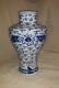Old Or Antique Chinese Porcelain Vase Signed Drilled With Dragons