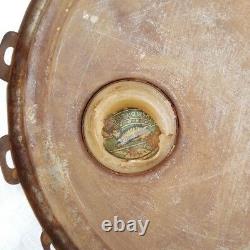 Original 1930's Old Vintage Antique Rare Caltex Oil Big Tin Bucket / Gallon USA