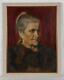 Original Oil Painting, Portrait, Old Woman, Ukrainian Artist, Vintage