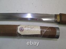 Over 300 Years Old Japanese Samurai Sword In Shirasaya Signed Nice Temper #b25
