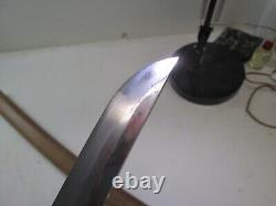 Over 300 Years Old Japanese Samurai Sword In Shirasaya Signed Nice Temper #b25