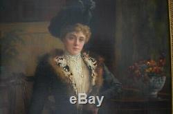 Painting. Antique painting. Old painting. John Lavery. Oil on canvas. Irish art. Art