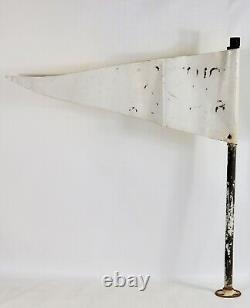 Pennant Banner Flag advertising sign FORD antique vtg old paint car memorabilia