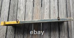 Primitive Folk Art Seaside Rod & Gun Club Wood Trade Sign (Not Very Old)