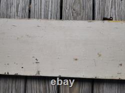 Primitive Folk Art Seaside Rod & Gun Club Wood Trade Sign (Not Very Old)