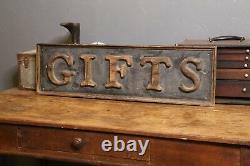 Primitive Old Wood Sign Original General Store Advertising Christmas Gifts