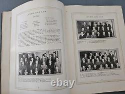 Rare Antique Old 1926 DePaul University Yearbook Some Staff & Student Signed