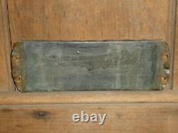 Rare Classic Old Original Deliver Goods Reverse Glass Store Sign Vintage Antique