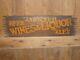 Rare Early Old Original Wines Liquor Beer Ales Wood Trade Sign Vintage Antique