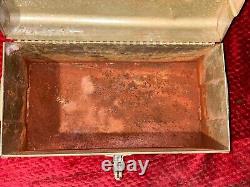 Rare GLOBE OIL TOOLS Antique Old Early California Petroliana Toolbox 1950 1960