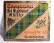 Rare Graphic Antique Craigdhu Old Highland Whiskey Sign Andrew A. Watt Withtartan