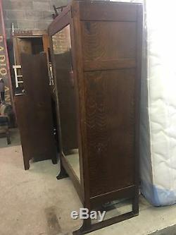 Rare Old Limberts Oak Clothes Closet Untouched Grand Rapids & Holland Signed