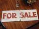 Rare Old Paint Original''for Sale Primitive Wood Sign Vintage Antique