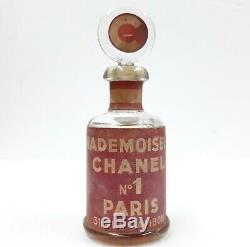 Rare Old Vintage Antique Mademoiselle Chanel N0.1 Perfume Bottle Paris France