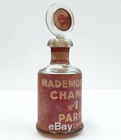 Rare Old Vintage Antique Mademoiselle Chanel N0.1 Perfume Bottle Paris France