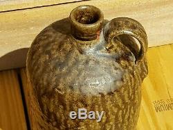 Rare Signed Crawford County GA Pottery Jug Old Antique Georgia Southern Pottery
