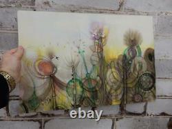 Really old PAINTING impressionist signed 1975
