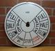 The Mcnab Original Old Ships Maritime Telegraph Engine Order Porcelain Face Sign