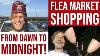 Thrift Shopping Day U0026 Night Flea Market Estate Sale Bargains