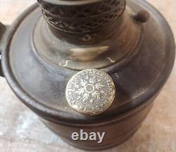 Tin miniature oil lamp The Home Lamp center draft