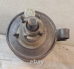 Tin miniature oil lamp The Home Lamp center draft