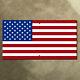 United States Of America Flag 50 Star Spangled Old Glory Us Road Sign 1960