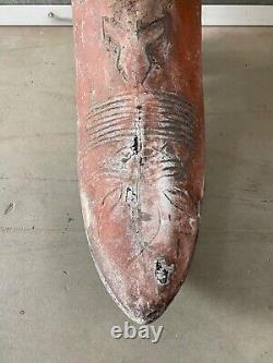 Unusual Vintage Old Huge Big Cowboy Boot Western Store Display Sign, WOW