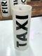 Vintage Early Nos Painted Milk Glass Taxi Cab Roof Top Light Sign Antique Old
