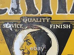 Very RARE Antique Old 1926 FORD Automobile BLACKHAWK Wrenches Milwaukee SIGN