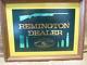 Vintage 1816 1966 Remington Dealer Framed Sticker Antique Old Rare 8881