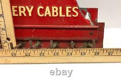 Vintage Antique 1920's 30's Willard Battery Old Original Metal Automotive Sign